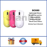 AULA SC680 Wireless Gaming Mouse PAW3395 Lightweight