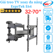 Giá treo TV ErgoTek xoay đa nâng E64 32-70 inch