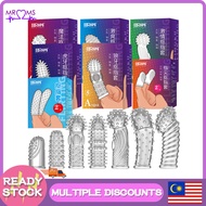 Condoms 5pcs Condom Crystal  Sex Toy For Man Crystal Sleeve Crystal Kondom Condom Crystal Condom Spi