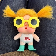 Crybaby Vacation Clothesuit with Bibs Gaggle Cozy Cartoon Style Costume for Dolls Size 17cm Gaming A