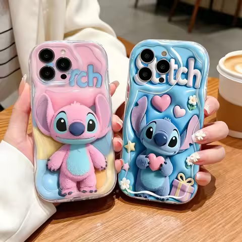 Cute Blue Pink Stitch Phone Case For Huawei Honor 400 90 200 300 600 Pro Lite X6A X6B X7B X8B X9B X7