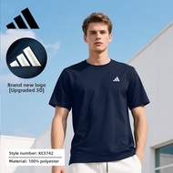 adidas | Breathable Moisture-wicking Men Short Sleeve T-Shirt Black