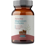 Mama Bear Magnesium Complex Supplement, 120 Capsules | 4 Forms - Glycinate, Citrate, L-Threonate & E