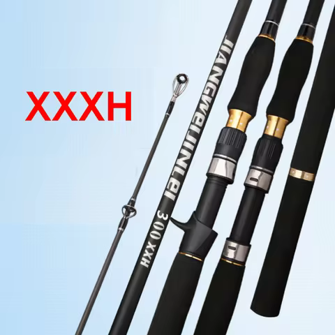 ZZ306 1.8m 2.1m 2.4m 2.7m XXXH Safe Load 9000g Snakehead Tip Dia 5mm Fishing Rod Carbonfiber