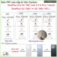 PPF & Carbon Texture Sticker OnePlus (1+) 11/ 11R/ Ace 2 3 5 Pro / Ace5/ OnePlus 12/ 12R/ 1+ 13/ 13R