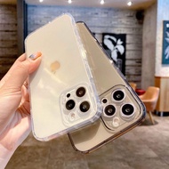 Luxury transparent iPhone case can be used for all iPhone models