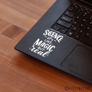 Stiker Science - sticker science untuk laptop Apple Macbook Asus Acer
