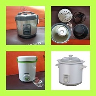 買詢6053·1686wts1️⃣全新$140🈶️🆕️Proluxury deluxe rice cooker 1L with steaming basket普樂氏西施電飯煲1公升附蒸籠2️⃣HOLD