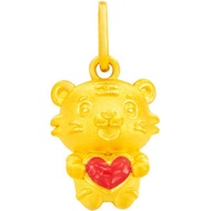 CHOW TAI FOOK CHOW TAI FOOK 999 Pure Gold Pendant- Year of the Tiger with Red Heart R27992