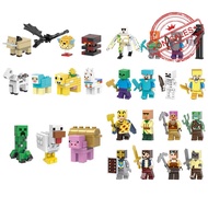 My World Village Set Building Block Toys Kids Classic Figures Gift Doll Game B1i4