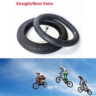 【HOT】 Ready Stock 14x2.125\" Bike Straight/Bent Type Valve Tyres Bicycle Rubber Inner Tube + Tire