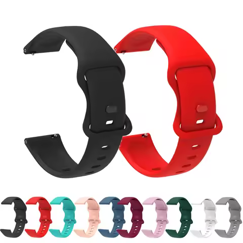 20mm Watchband For Garmin Forerunner 245 645 245M 645M Bracelet Silicone Wrist Band For Forerunner 1