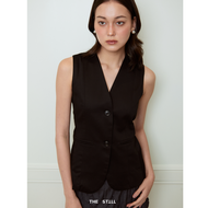 The Still - 009 - Florences Sculpted Vest : เสื้อกั๊ก ผ้าสูท