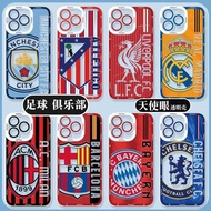 Football Club Casing For INFINIX TECNO POVA 6 2 3 4 5 Pro POP 5 LTE ZERO 30 4G ZERO 30 4G Soft Trans