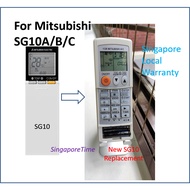 Replacement for Mitsubishi Aircon Remote Control MS-E18VC MS-E24VC