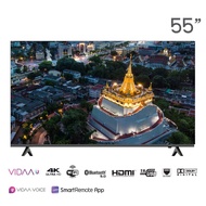 "ส่งฟรี สมาร์ทีวี อัลทรอนวีด้าทีวี" ALTRON  VIDAA TV 55-65”  รับประกันจอแตก1ปีรองรับYoutubeNetflixDisney+รองรับการสั่งงานด้วยเสียงภาษาไทย"อัลตรอนทีวีไทย เพื่อคนไทย"