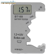 RAREM Digital Battery Checker, ABS Housing Small Size Digital Battery Tester, Digital Display Handhe