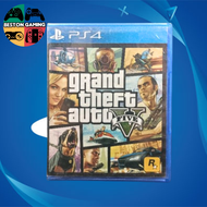 PS4 แผ่น ps4 GTA V Grand Theft Auto 5 (มีเเผนที่ให้) มือ 2