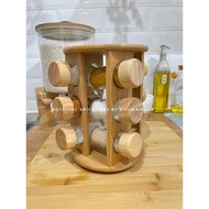 Rotating spice jar spice jar rotating spice jar