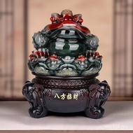 Toad Opening Decoration Office Cash Register Large Three-legged Golden Cicada Decoration Golden Toad