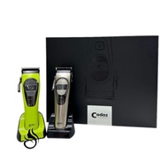 Codos A81 Professional Hair Clipper (Green & Silver Edition)