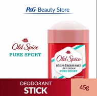 Old Spice Anti Perspirant Deodorant High Endurance Dry Cream Pure Sport 45g