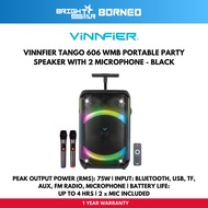 VINNFIER Tango 606 Wmb Portable Speaker - Black