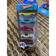 Hot Wheels Easter Speedsters 5 Gift Pack 63 Ford Mustang II Concept, 70 Pontiac, Corvette ZR1, 62 Fo