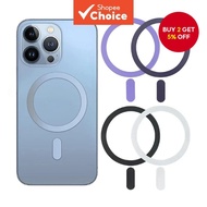 Universal Magnetic Ring Plate Compatible with Magsafe Charger Car Mount Phone Sticker for iPhone and
