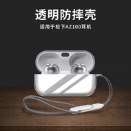 TPU protective transparent cover compatible with Panasonic Technics EAH-AZ100 earbuds, protective co