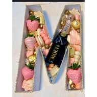 GRAZING OPEN BOX LETTER /NUMBER 12 INCHES A-Z / 0-9