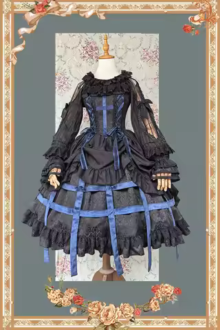 - Lilith's Cage - Gothic Lolita JSK Dress & Blouse by Infanta