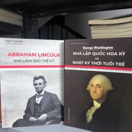 Book - Combo of 2 books: Abraham Lincoln + George Washington - HanoiBooks