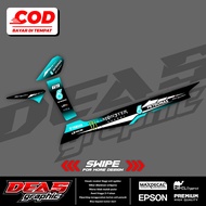 Yamaha fizr f1z r f1 Striping Neat cuttingZR, petronas v2 graphics