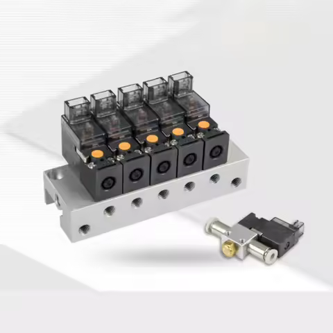 solenoid control valve 10mm miniature solenoid control valve, integrated solenoid valve group, vacuu