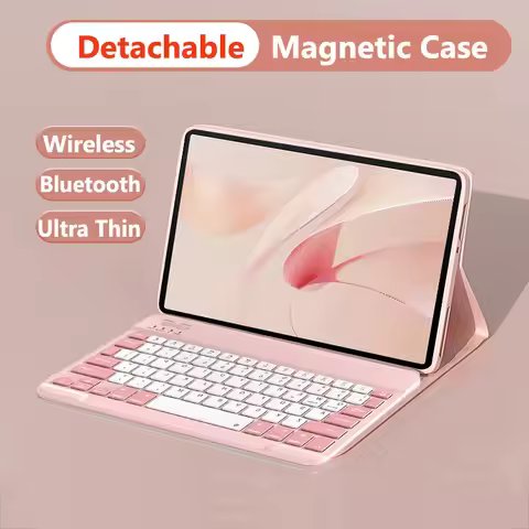 Magnetic Bluetooth Case for Realme Pad 2 Lite 10.95 Inch 2024 10.4 2 11.5 for Realme Pad X 10.95 Ult
