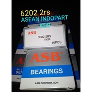 Ball Bearing 6202 2RS ASB Size 15 x 35 x 11 mm
