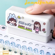 JENNIFERDZ Hole Puncher, Loose Leaf Bind 6-hole Paper Puncher, Craft Scrapbook A4 A5 B5 Precise with