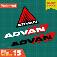 STICKER ADVAN (STICKER POTONG)