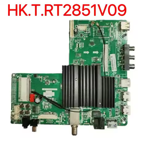 HK.T.RT2851V09 4K wifi network TV motherboard 1.5G+8g Physical photos for LED screen working good