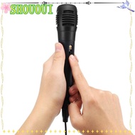 SHOUOUI Handheld Microphone, Wired 6.5mm Home Speaker,  Recording Studio Microphone Professional Portable Karaoke Microphone