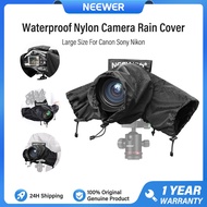 NEEWER ที่บังฝนกระเป๋ากล้องถ่ายรูปกันน้ำพร้อมกระเป๋าขนาดใหญ่ใช้ได้กับกล้องถ่ายรูปวีล็อกและเลนส์ DSLR