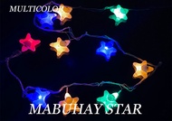MABUHAY STAR Christmas Lights 30L LED Music Santa Claus Shape String Christmas Lights Santa Claus De