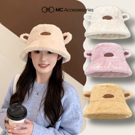 Smie JML36 MC Accessories warm smooth wool Bucket hat with Ears in many colors Hot Trend