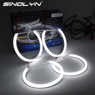 Angel Eyes For BMW 3 5 7 Series E46/E36 /E38/E39 Xenon Headlight Cars Accessories Cotton Light Halo 