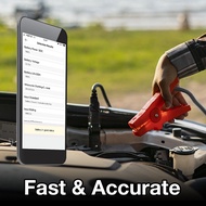 (VAEF) Automobile General Bluetooth Version 12V 2000CCA Battery Tester Voltage Battery Analyzer Stor