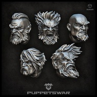 PUPPETSWAR - NORSEMEN HEADS