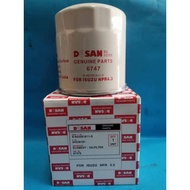 ISUZU HICOM 4.3 OIL FILTER (O-6747) Dosan 6747S