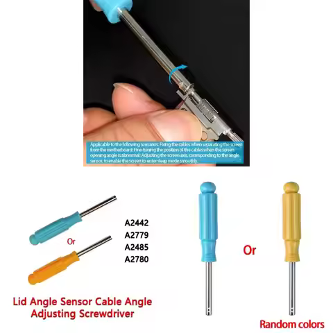 Steel Laptop Angled Sensors Cable Adjustment Screwdriver For A2442 A2485 A2779