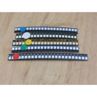 20pcs New SMD 2835 Colored Led Stickers